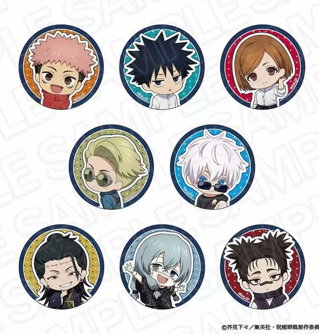 【拆盒】咒术回战东京巨蛋CAFE联动吧唧徽章盲盒（代拆）