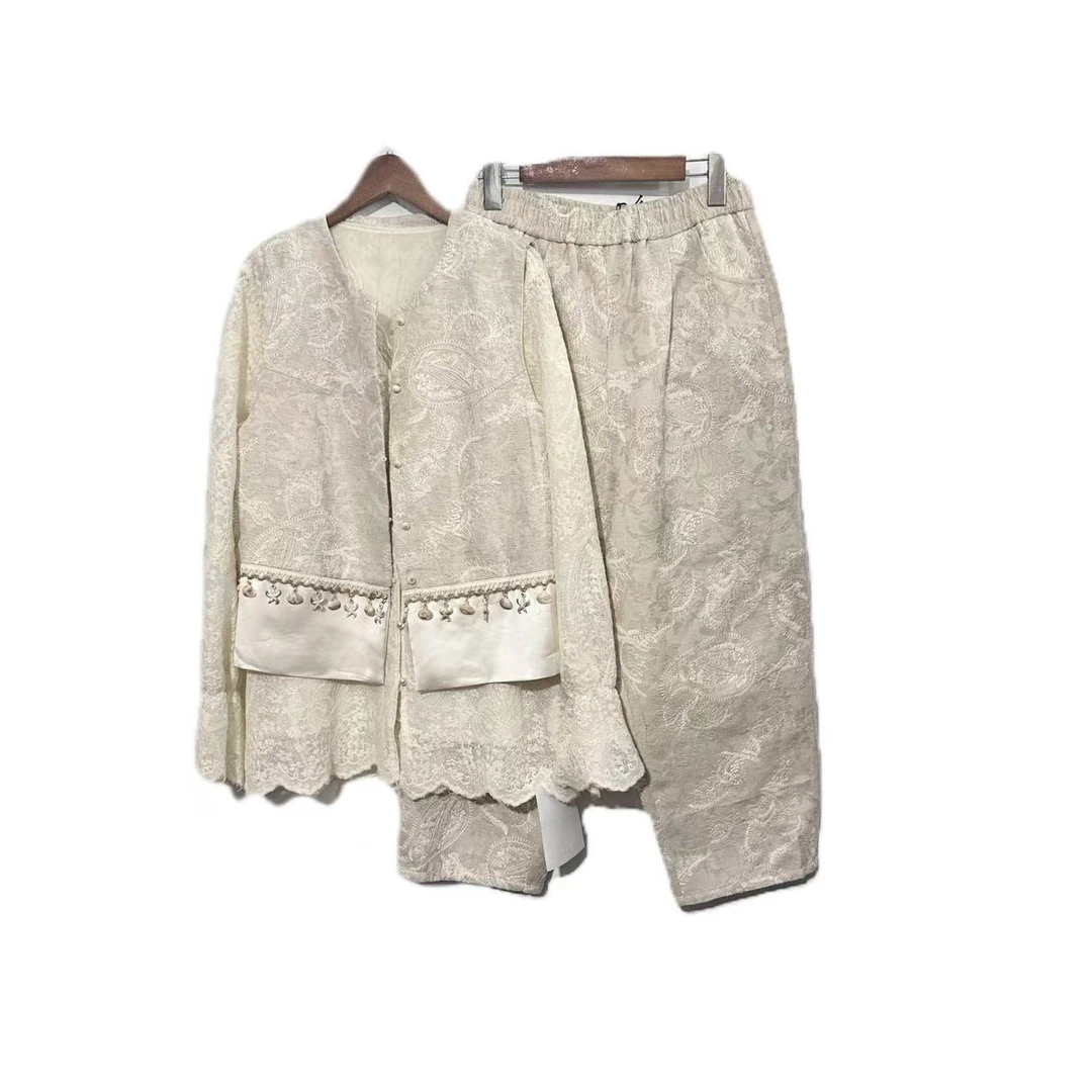 【套装】春夏新款百搭设计款两件套显瘦轻奢女装9265[YN]Z