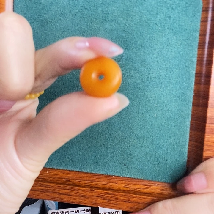 未镶嵌蜜蜡戒指戒指