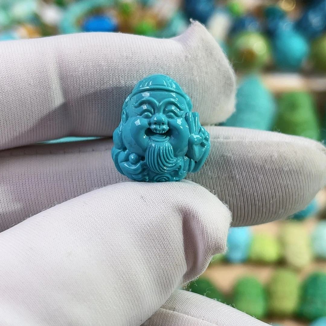 绿松石未镶嵌珠宝奇石