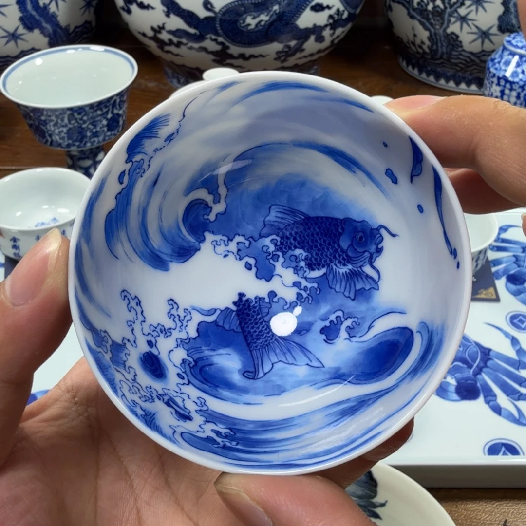 东**天全手工全手绘陶瓷