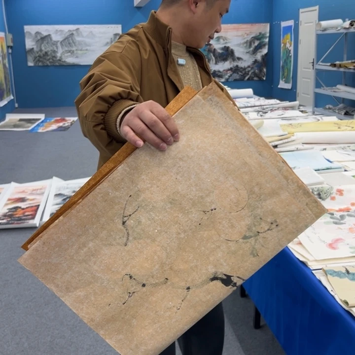 国画宣纸纯手绘字画