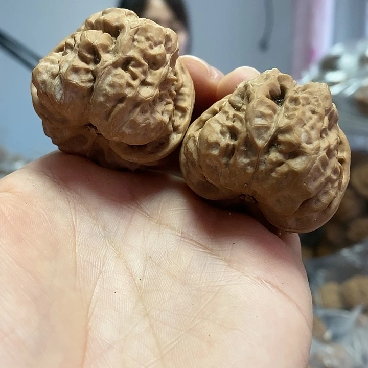 把件文玩核桃40蛤蟆头大肚子