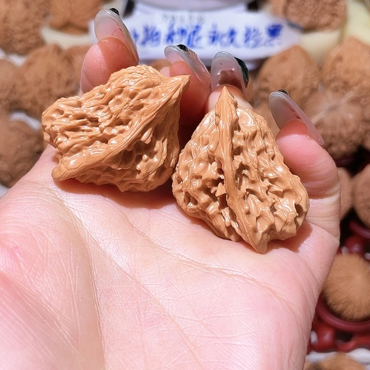 把件文玩核桃全品盘山小鸟40尺放漏款