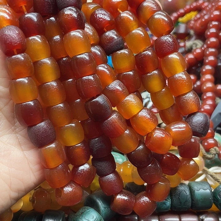 馨***声玛瑙/玉髓未镶嵌颈饰