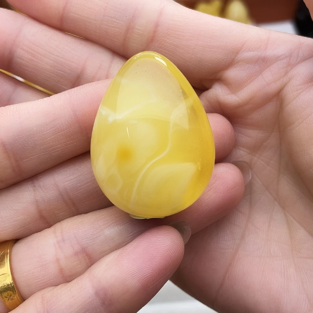 琥珀吊坠(不含链)未镶嵌