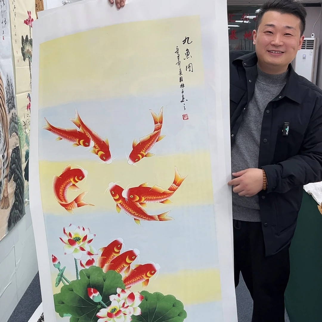 国画宣纸国画纯手绘