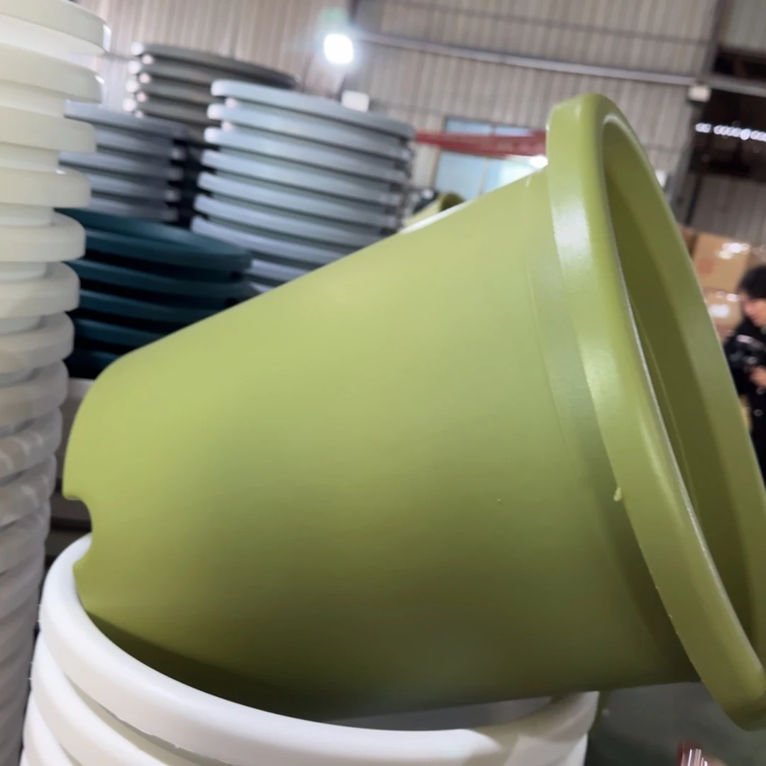 树脂四季盆7#无拖果绿微瑕6