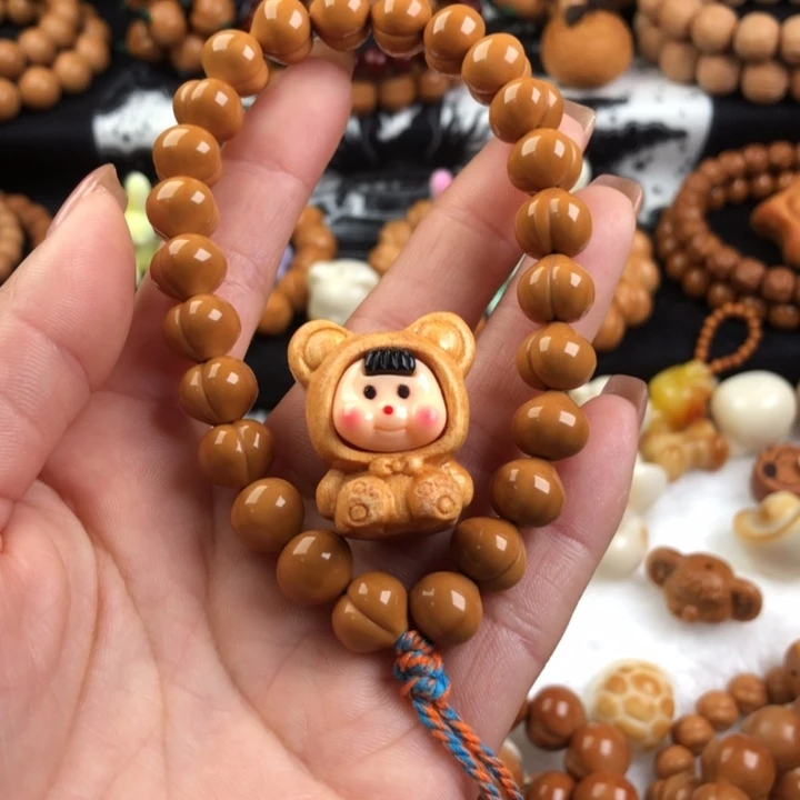 手串/手链核桃花*小柯基