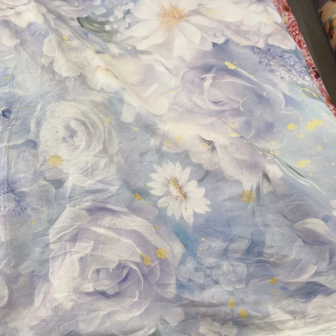 棉一米价纯棉平布1.1米宽果子f