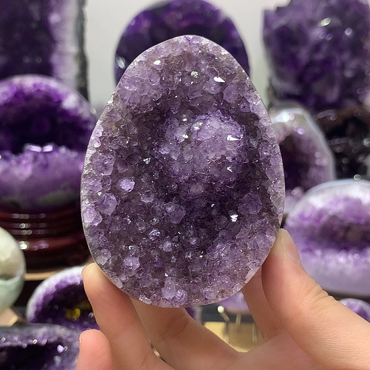 未镶嵌珠宝半成品紫晶