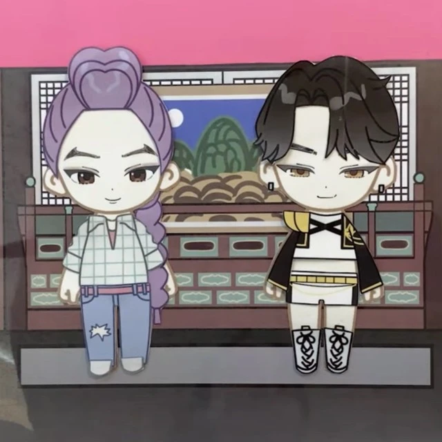 自制猎魔女团换装娃娃手工自制DIY材料趣味儿童玩具安静书专注力