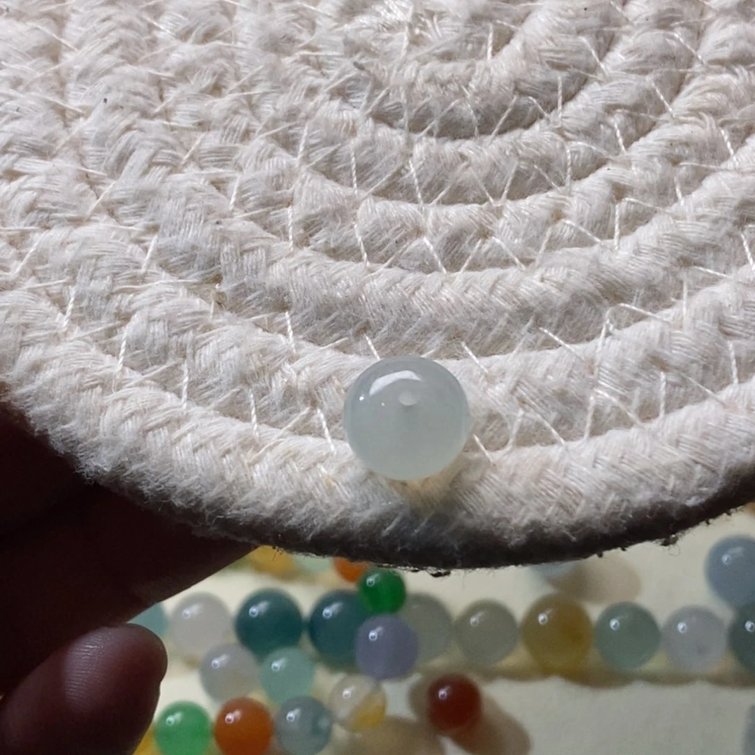 散珠翡翠9.9×7.1天然翡翠A货散珠
