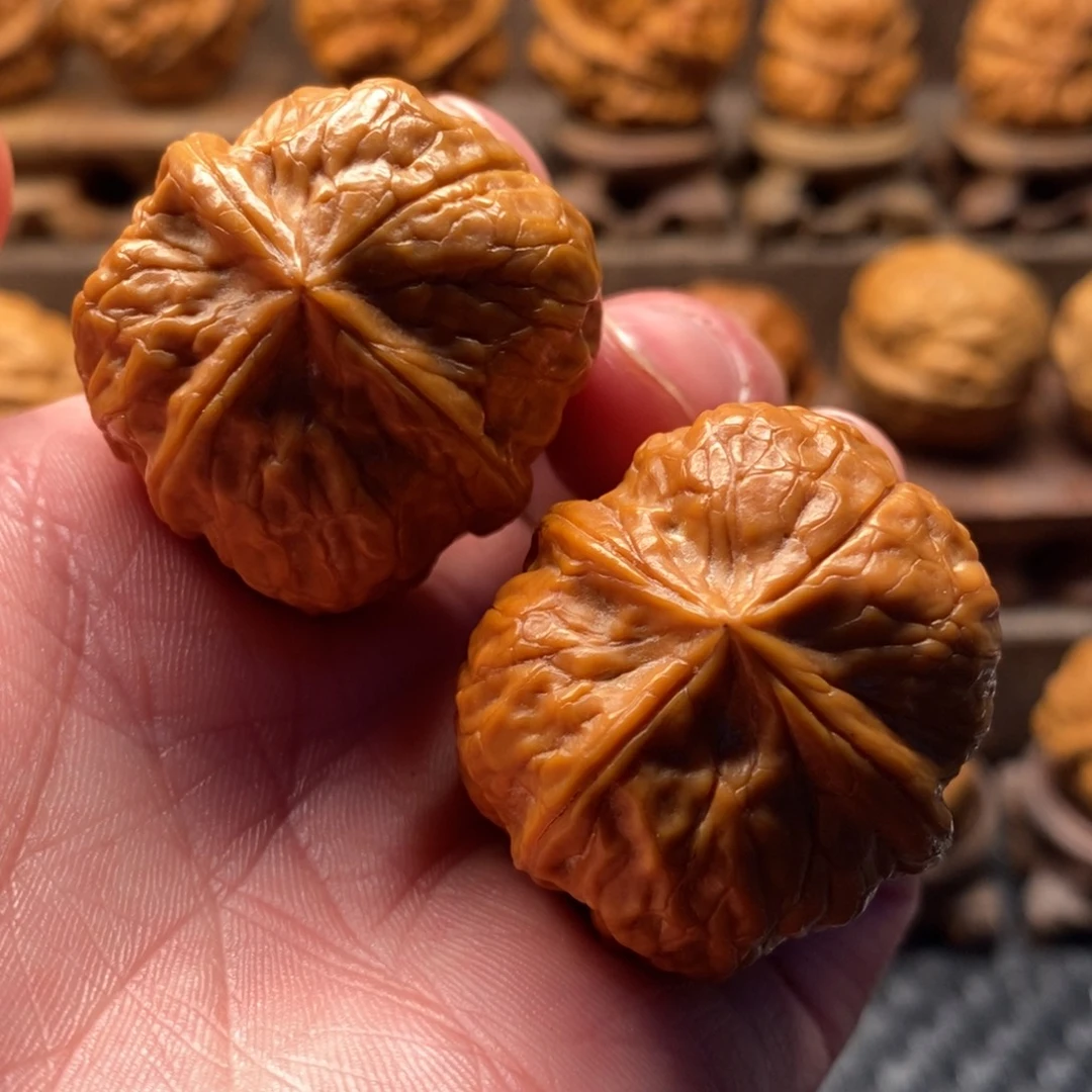 把件文玩核桃伪四棱