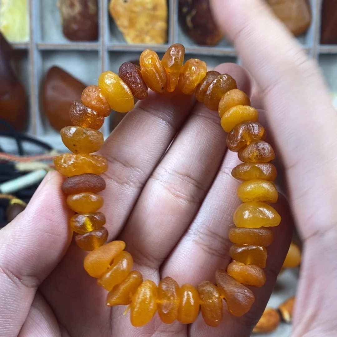 琥珀未镶嵌珠宝奇石