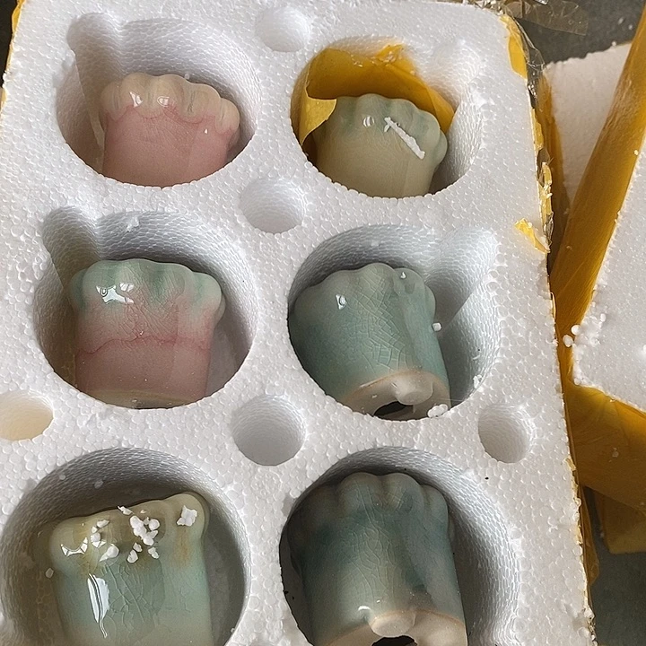 红陶【满10米包邮默认微瑕疵】4个浮力