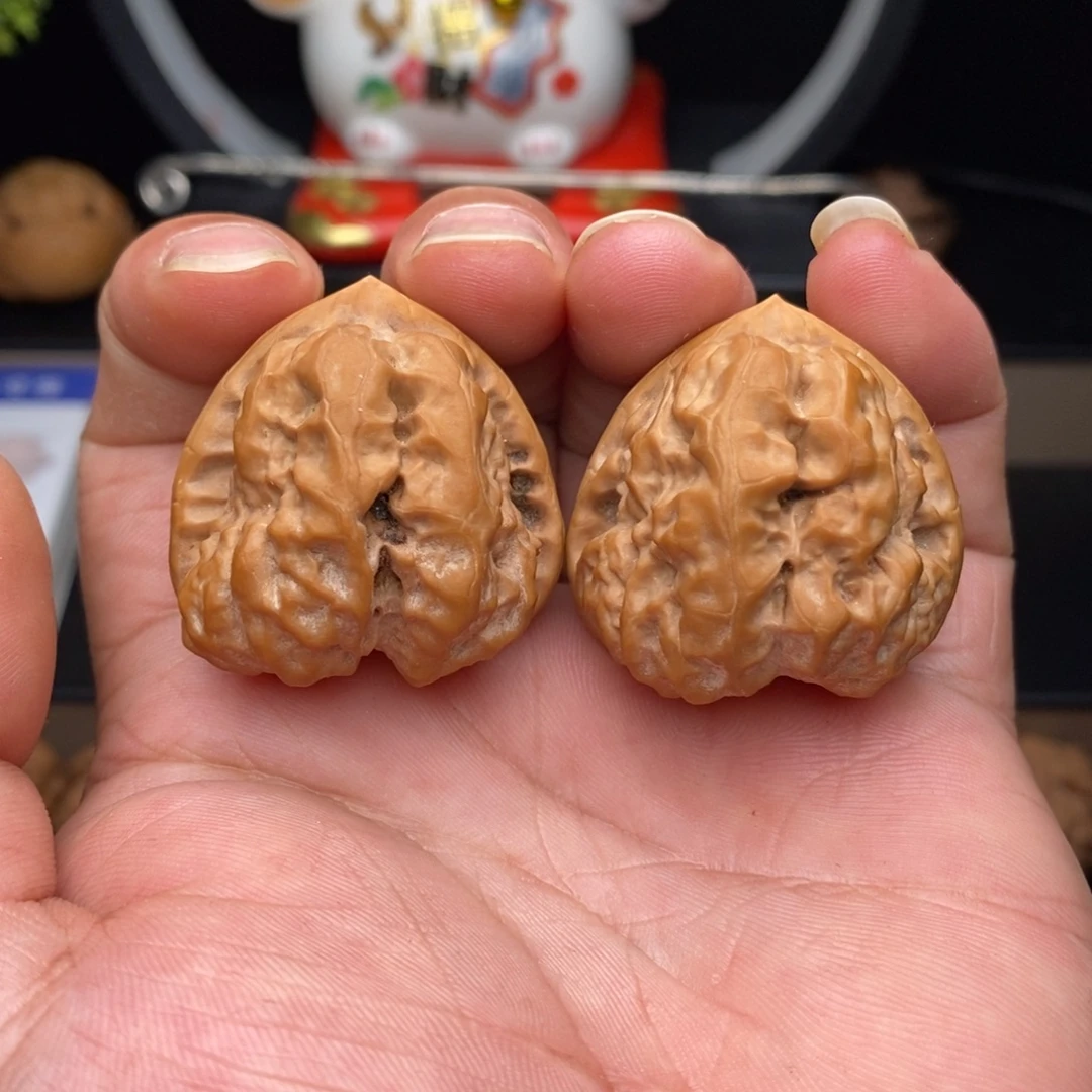 文玩核桃把件35蛤蟆头