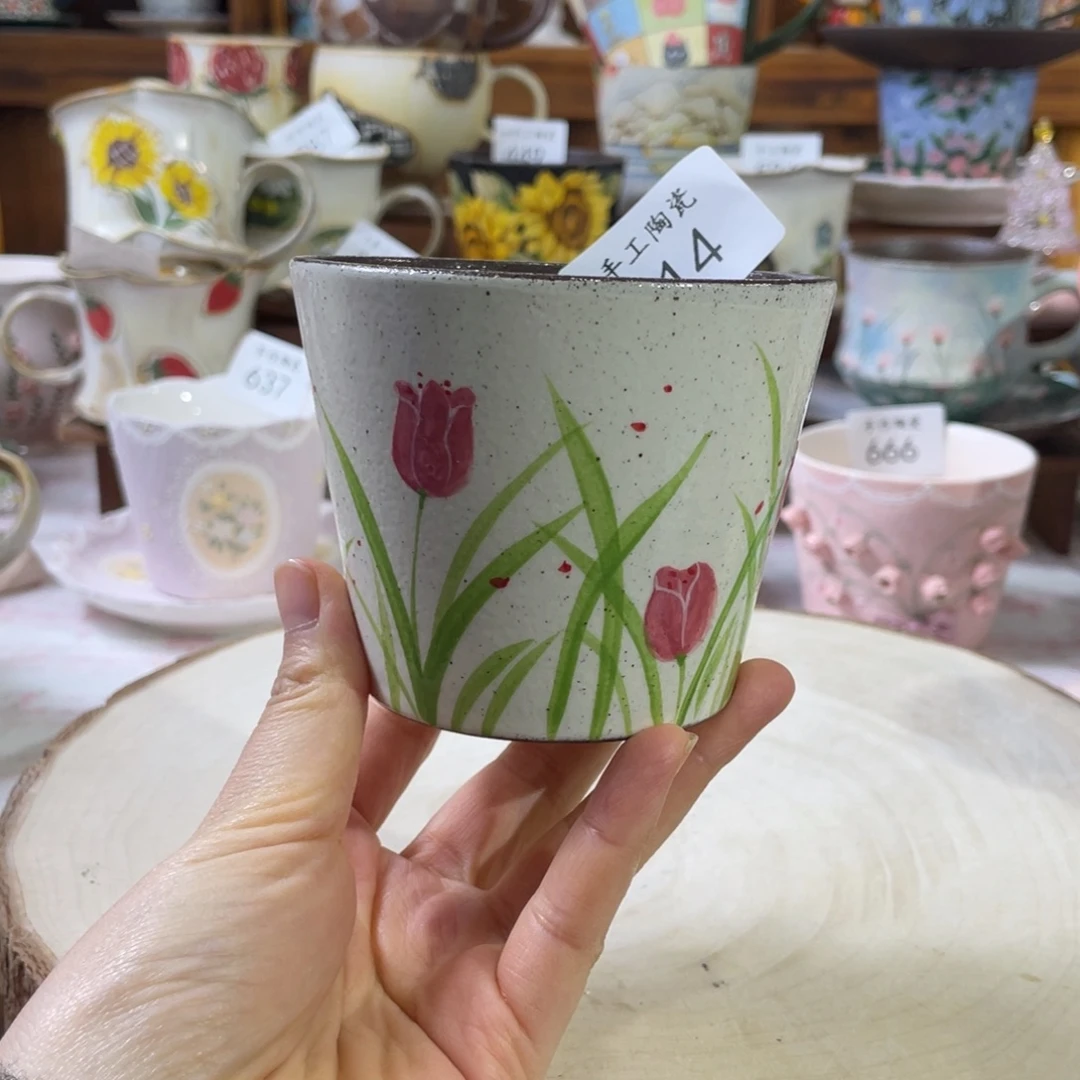 景德镇手工陶瓷杯514