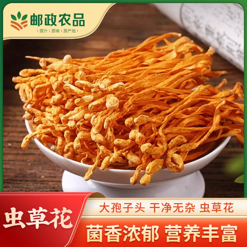 【邮政农品】虫草花干货非特级干货北正宗食材煲汤料