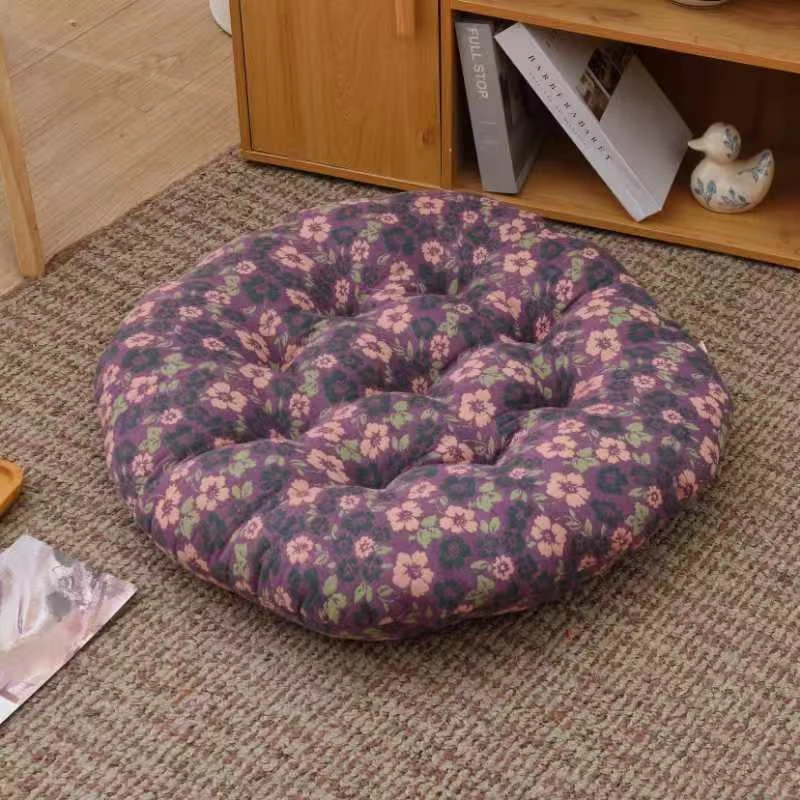 加厚圆形超大坐垫椅子垫学生凳子垫办公室餐桌地板垫家用手工