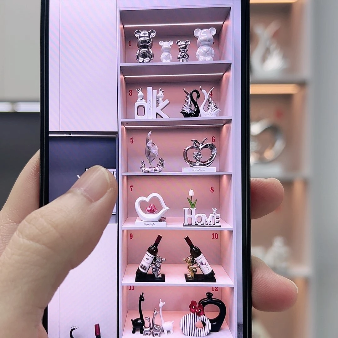 【闪购商品】陶瓷摆件图上12件套装