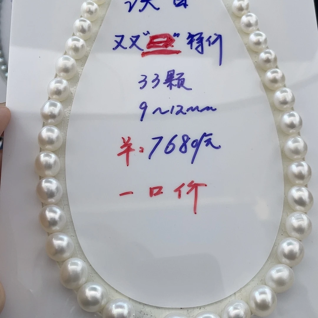 颈饰未镶嵌海水珍珠