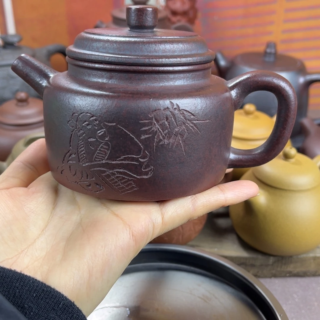 紫砂茶壶宜兴紫砂壶微瑕晃盖