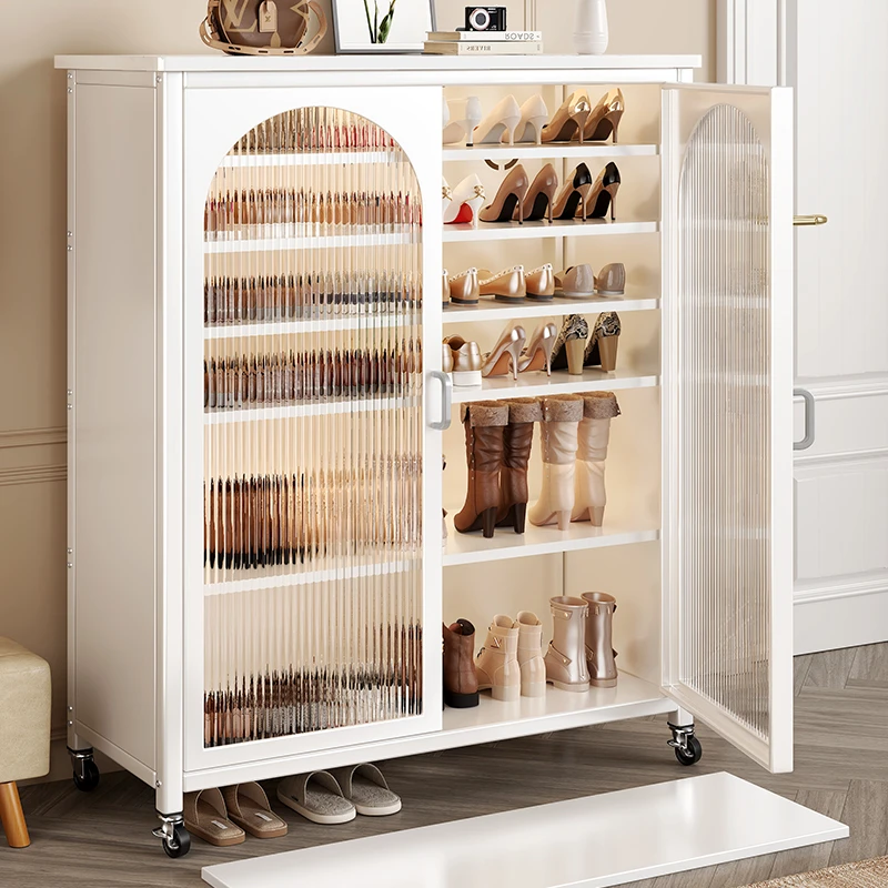钢制鞋柜家用入户门玄关柜楼道阳台鞋架鞋子收纳多层置物架储物柜