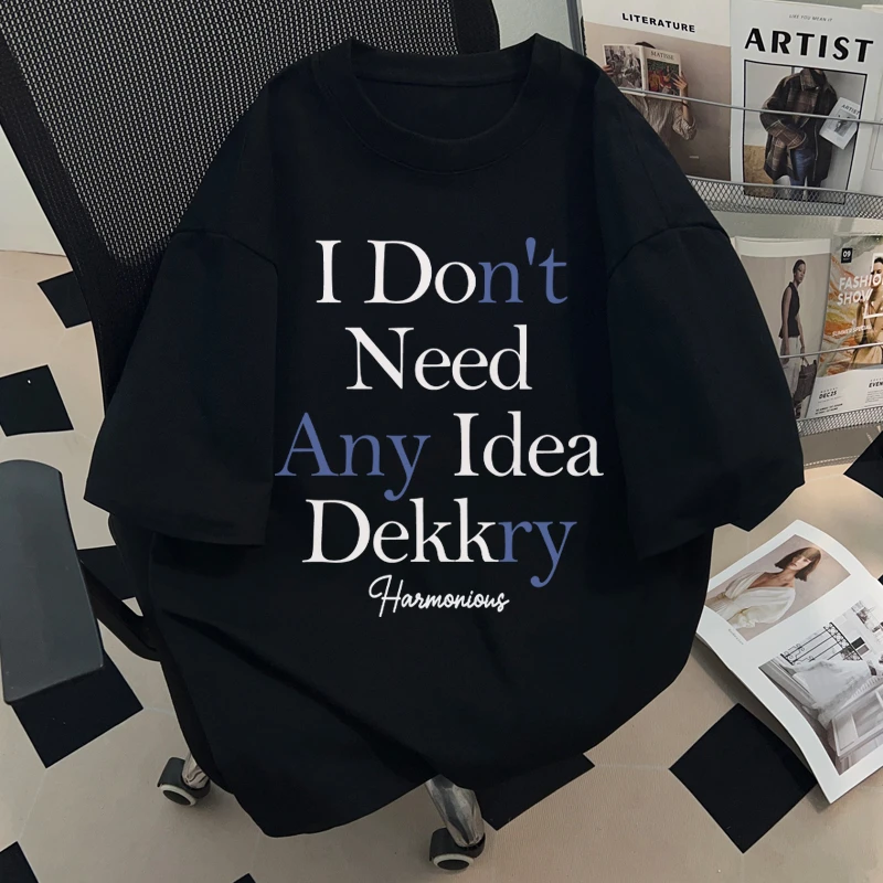 jtrt重磅国潮街头字母印花短袖T恤男女夏季纯棉宽松美式复古上衣