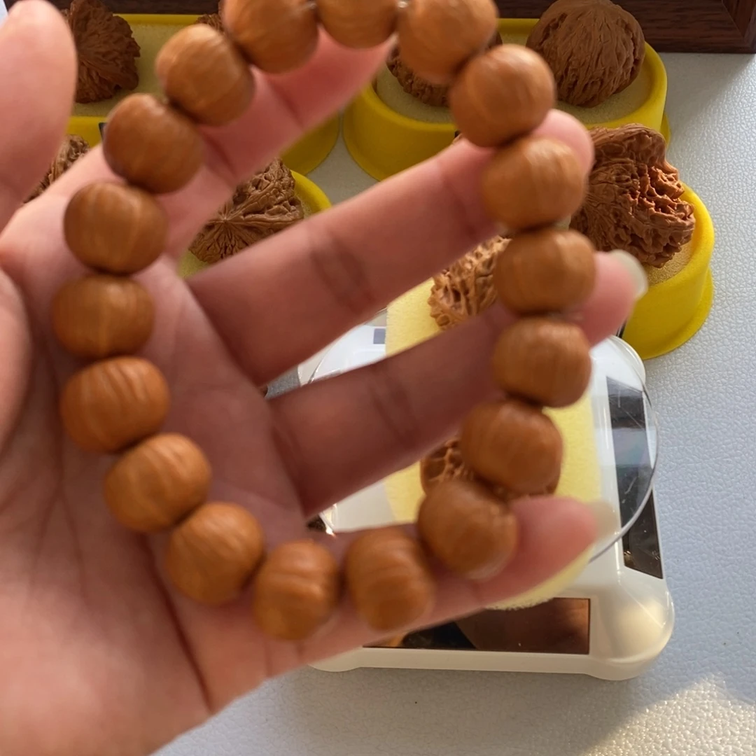 核桃手串 文玩/木作/... 文玩把件