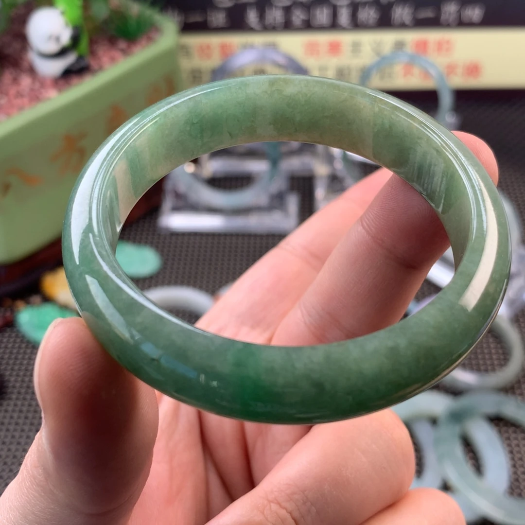 定制翡翠未镶嵌56正圈