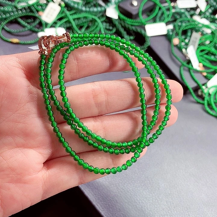 毛衣链未镶嵌翡翠没*儿