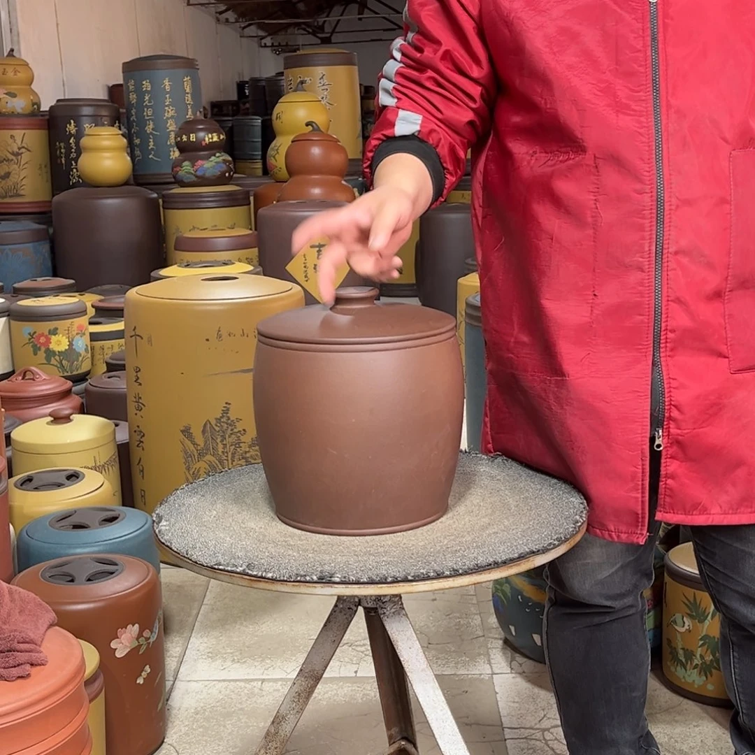 紫砂茶叶罐茶叶罐