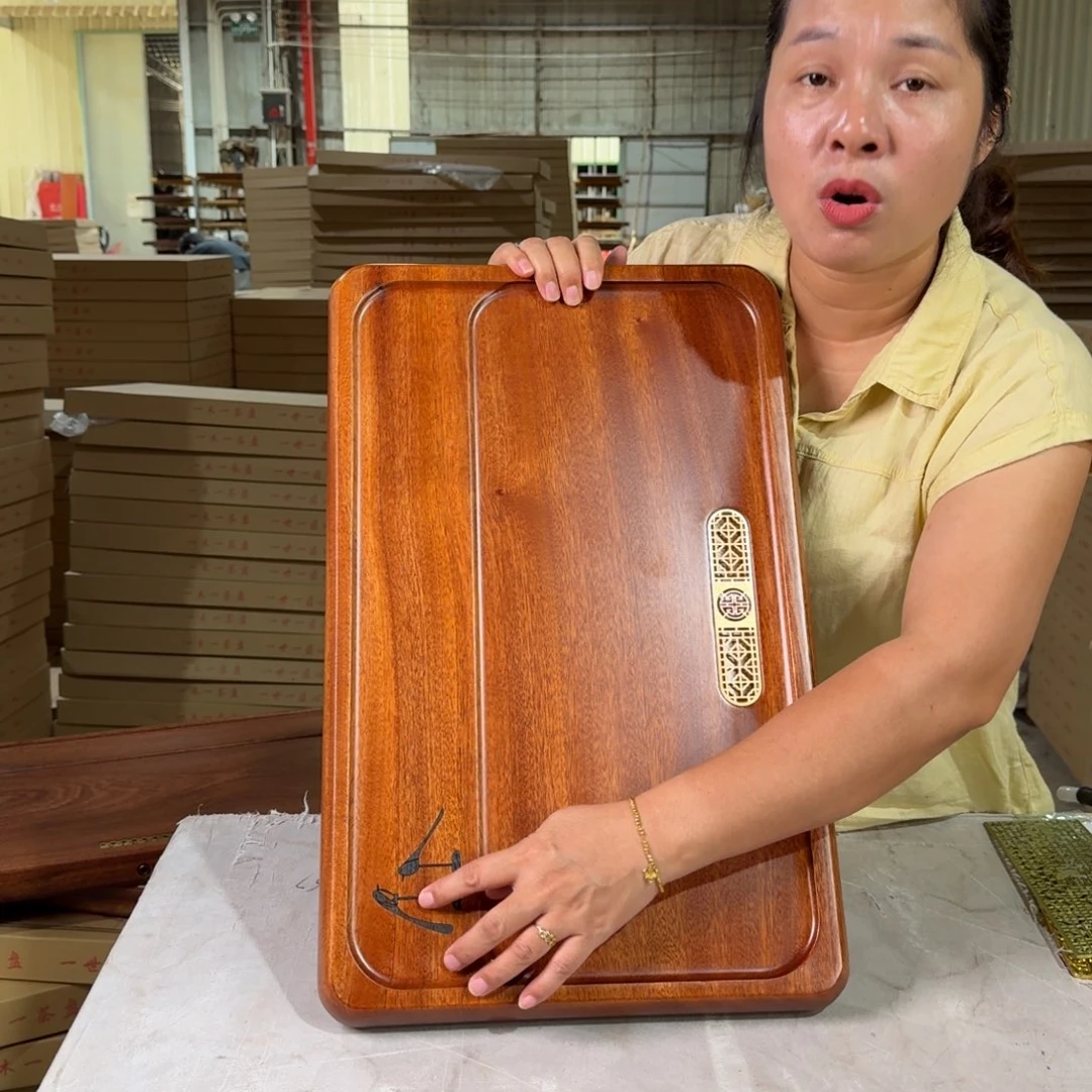 花梨木茶盘55*35尺寸