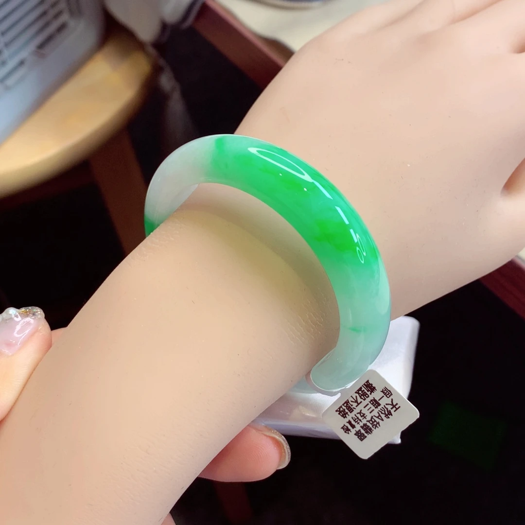 未镶嵌手镯翡翠31号正圈77