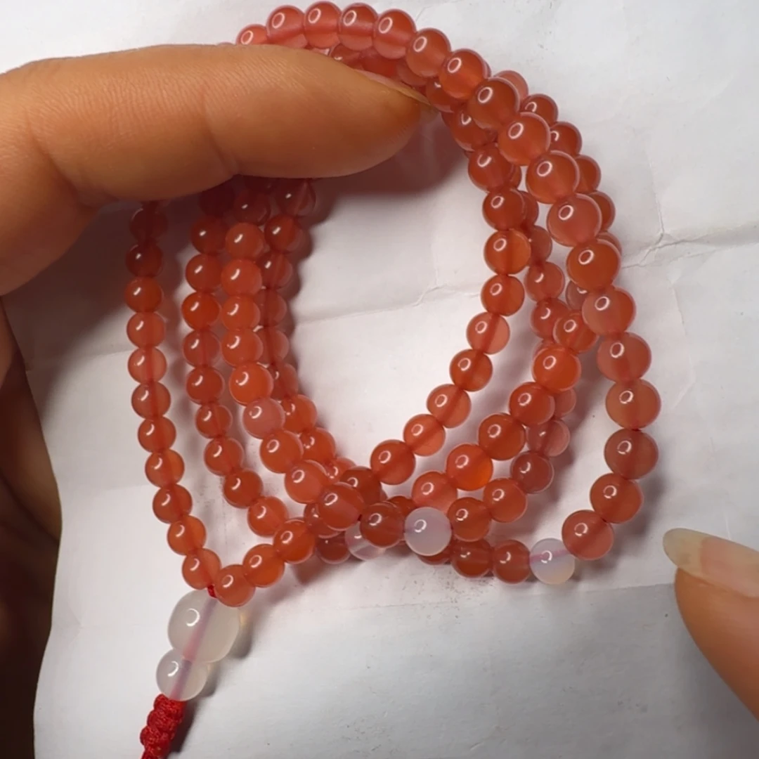 冲***天手链未镶嵌南红玛瑙