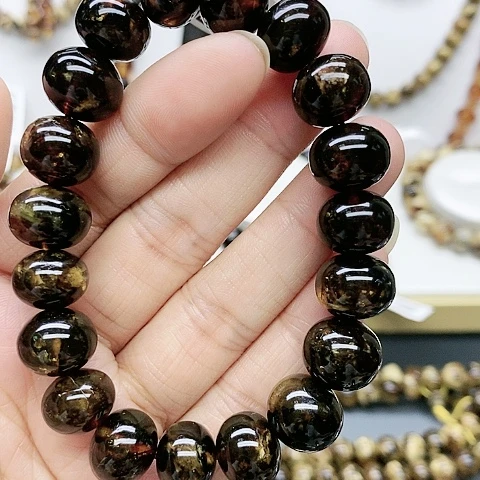 琥珀手链未镶嵌琥珀12