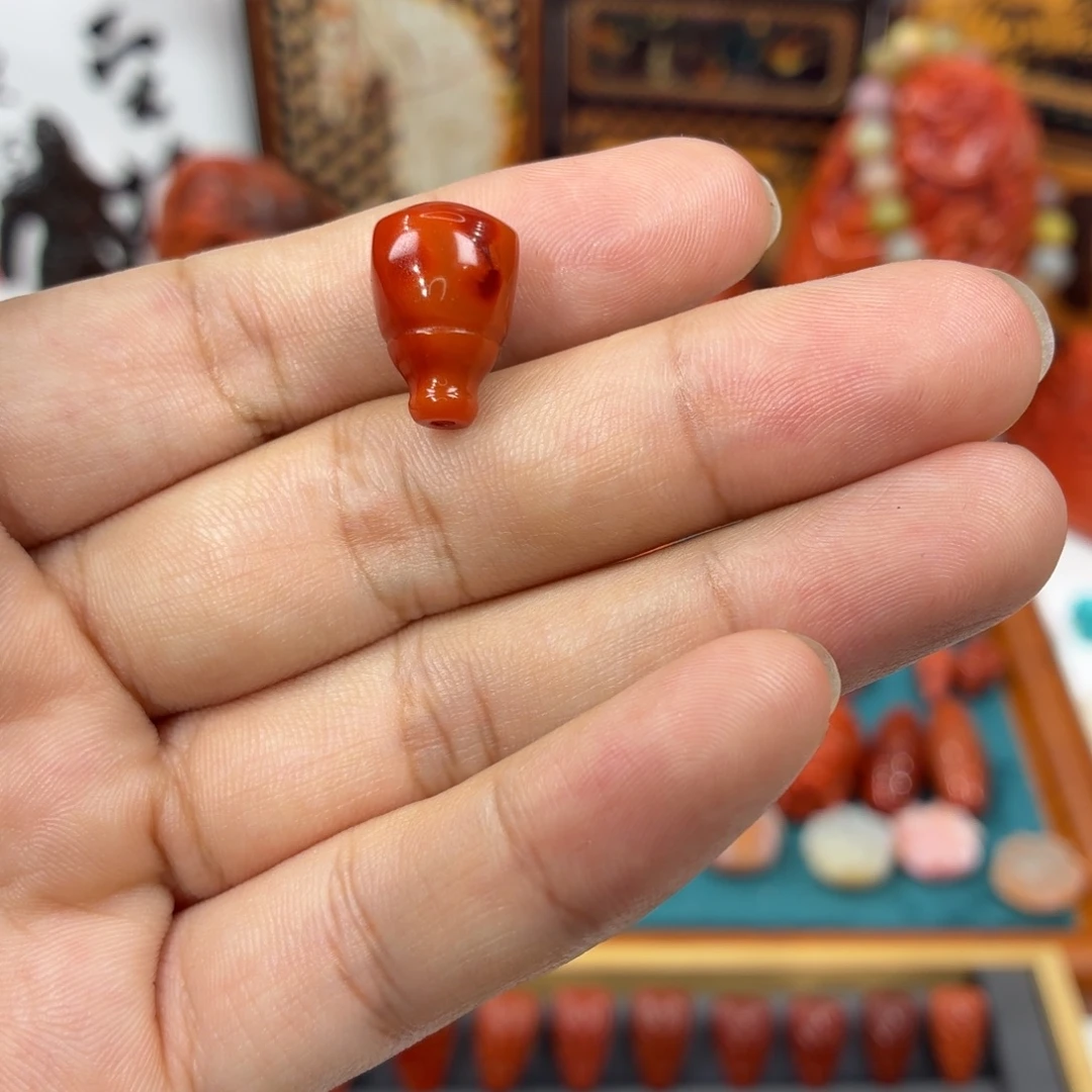 南红玛瑙未镶嵌配饰10mm