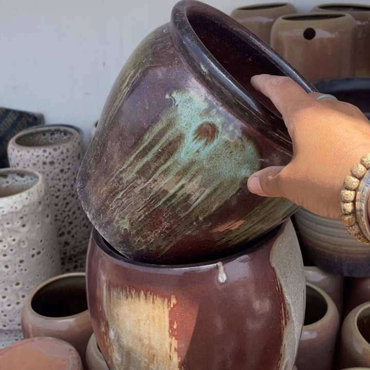 紫砂花盆0510瑕—— 26瑕