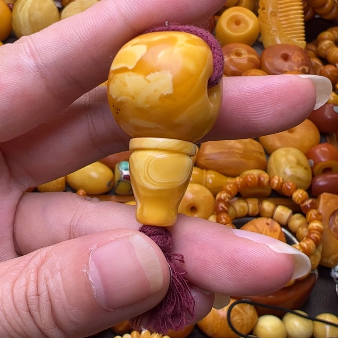 琥珀未镶嵌珠宝奇石三通22加