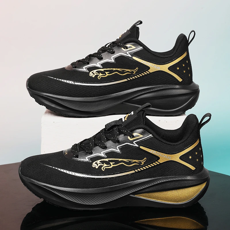 [谢亚平精选]捷豹-W.FOX联名莱卡冰丝网面男女情侣休闲运动鞋9111