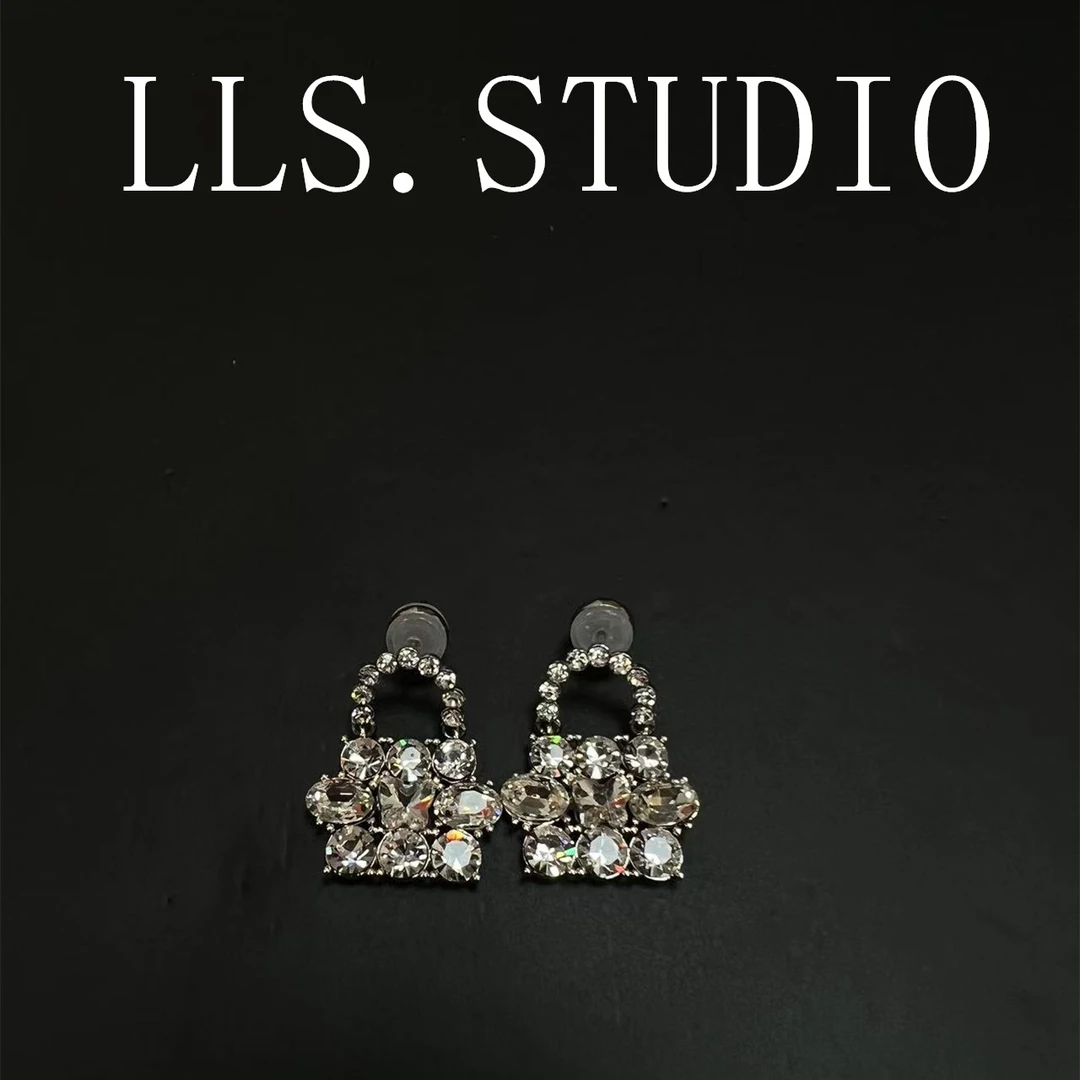 铜合金合成锆石耳饰 s925包包   7144