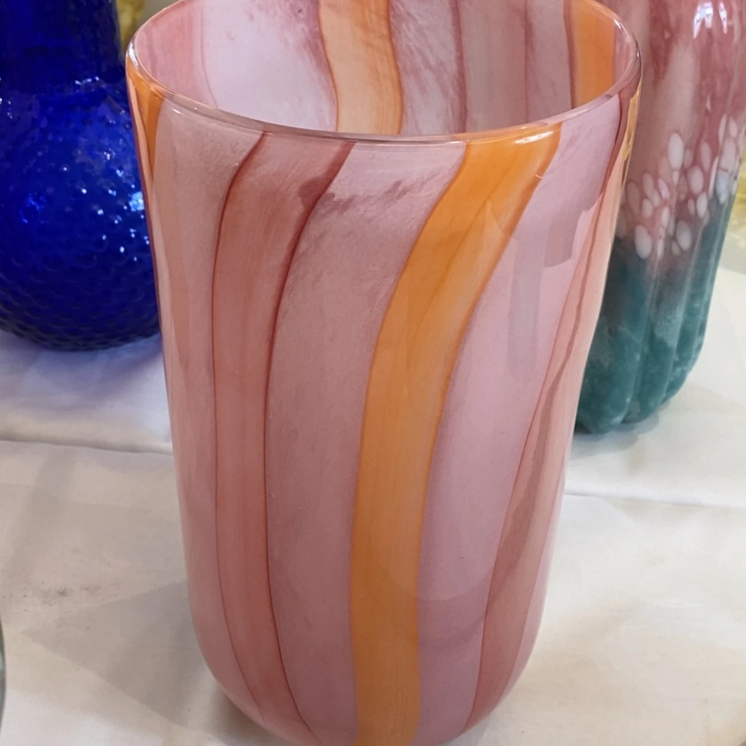 荆***歆手工古法琉璃花器