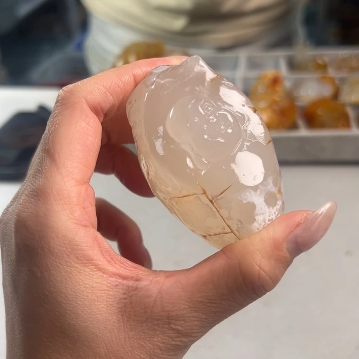 玛瑙/玉髓吊坠(不含链)未镶嵌