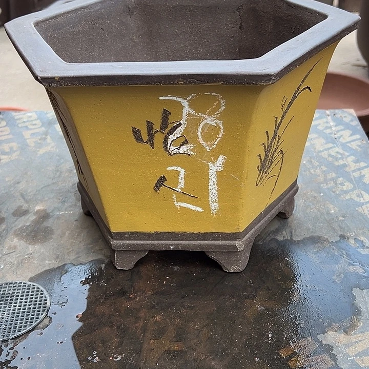 紫砂花盆透气花盆