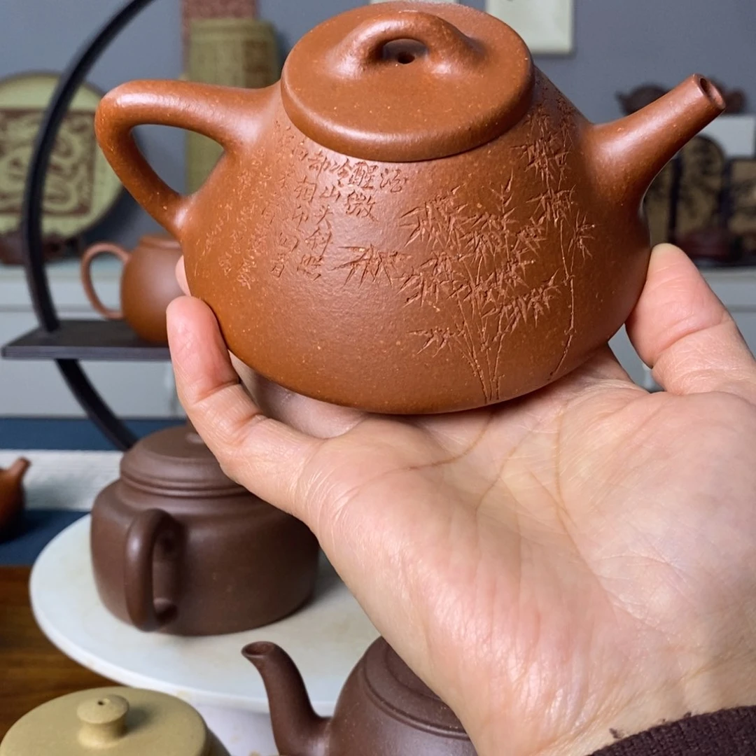 紫砂茶壶k****o宜兴紫砂艺术微瑕壶