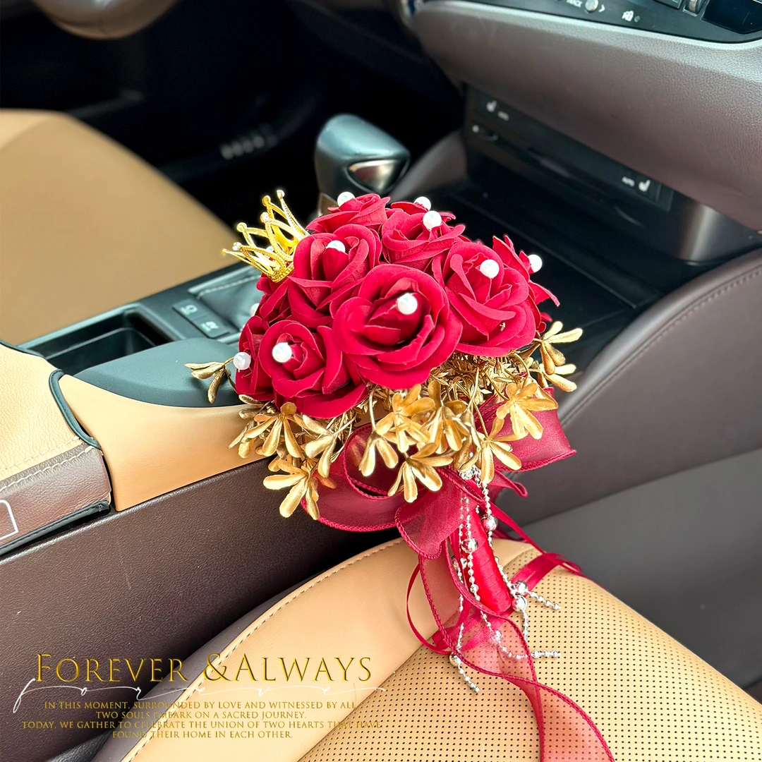 手捧花旅拍结婚领证登记手捧花适合新娘伴娘的婚礼手捧花结婚用