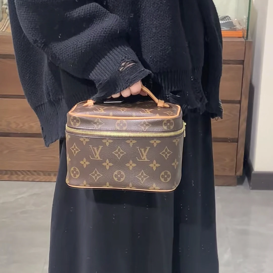 95新 LouisVuitton/路易威登 御古屋/37369/老花化妆盒
