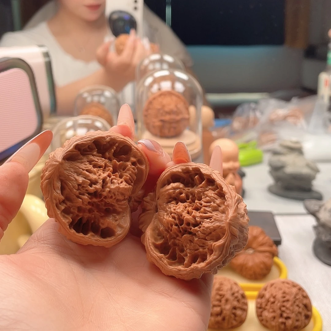 文玩核桃吊坠45蛇头