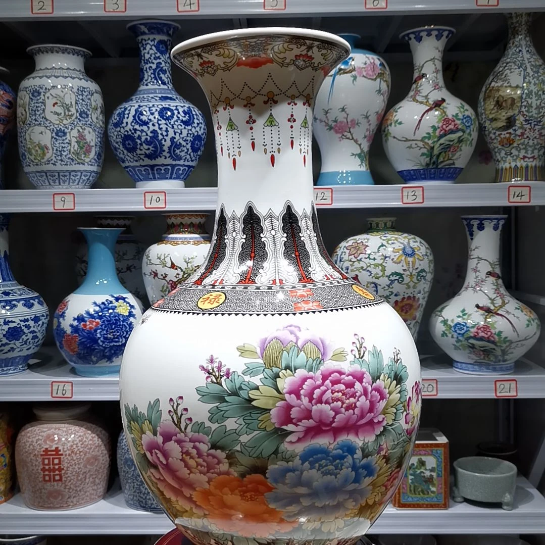 瓶景德镇陶瓷花瓶摆件